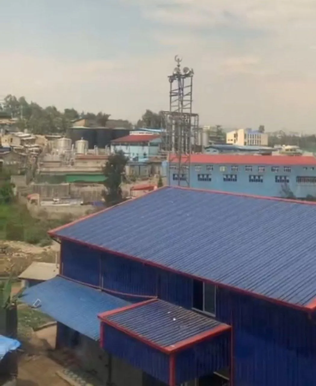Earlier view of Huda Masjid before its current reconstruction