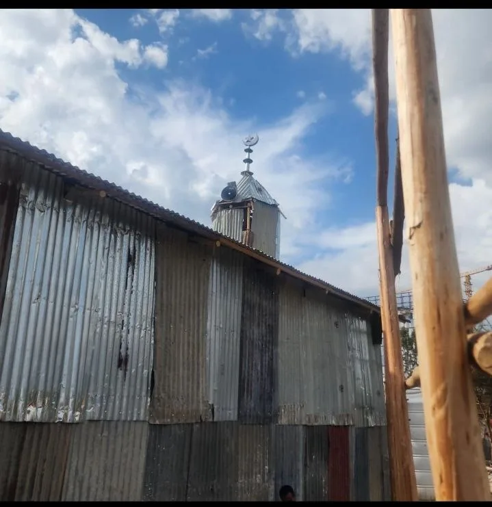 Exterior of Selam Juhud Masjid in Kazanchis